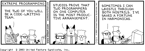 Dilbert: Extreme Programming