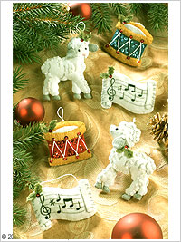Bucilla Art | Bucilla Drummer Boy Felt Applique Ornament Kit 85338 Drums, Lambs, Music New NOS | Color: Green/Red | Size: Os | Marigolde23's Closet